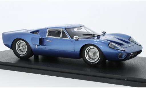 Ford GT40 1/18 Cult Scale Models MK III metallise bleu RHD 1966 modellautos