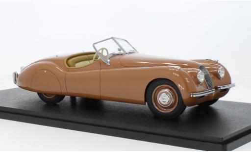 Modellautos Jaguar XK 1/18 Cult Scale Models 120 OTS metallise brun clair RHD 1948 Jaguar XK 1/18 Cult Scale Models 120 OTS metallise brun clair RHD 1948 modellautos