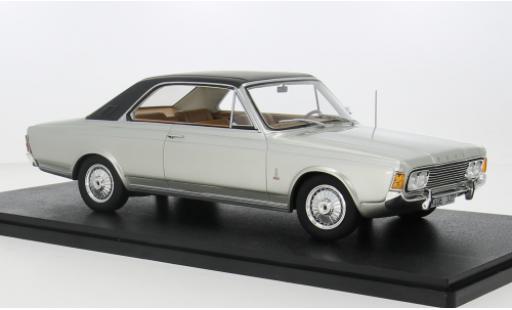 Modellautos Ford Taunus 1/18 Cult Scale Models P7b 17M Coupe silber 1969 1:18 Ford Taunus 1/18 Cult Scale Models P7b 17M Coupe silber 1969 1:18 modellautos