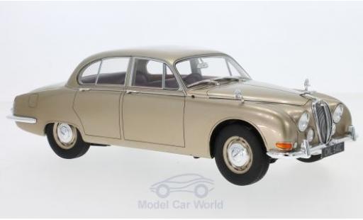 Modellautos Jaguar S-Type 1/18 Cult Scale Models mettalic beige RHD 1965 Jaguar S-Type 1/18 Cult Scale Models mettalic beige RHD 1965 modellautos