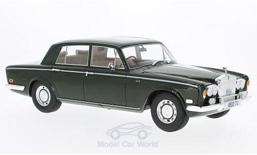 Rolls Royce Silver Shadow 1/18 Cult Scale Models gr&uuml;n RHD 1975 ohne Vitrine modellautos