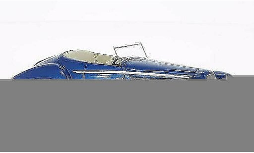 Delage D8-120 Cabriolet 1/43 Spark Figoni & Falaschi blau 1939 modellautos