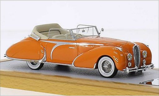 Delahaye 135 Cabriolet 1/43 Chromes Cabrio Figoni Falaschi braun RHD 1948 modellautos