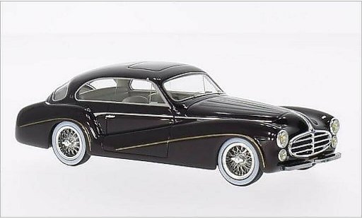 Delahaye 235 Coach 1/43 Chromes Pillarless Saoutchick mettalic rot RHD 1952 modellautos