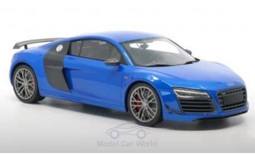 Audi R8 1/18 DNA Collectibles LMX mettalic blau 2014 modellautos