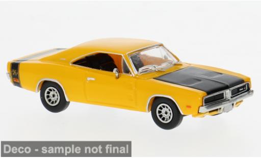 Dodge Charger 1/87 Brekina gelb 1969 1:87 modellautos
