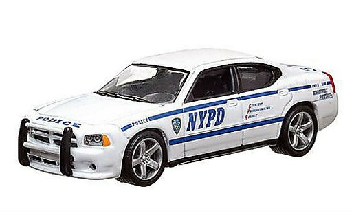 Dodge Charger police 1/64 Greenlight NYPD Polizei (USA) 2010 modellautos