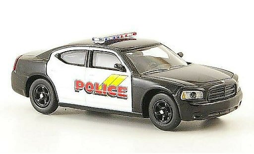 Dodge Charger Police 1/87 Ricko schwarz/weiss Polizei (US) modellautos