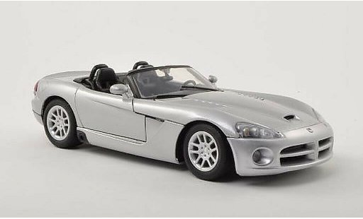 Dodge Viper SRT 10 1/18 Motormax - grau 2003 modellautos