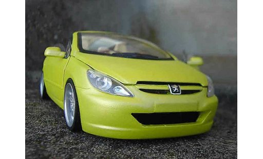 Peugeot 307 CC 1/18 Solido jantes 17 pouces modellautos