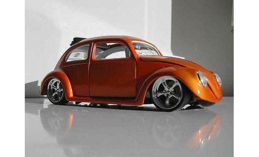 Volkswagen Kafer Base 1/18 Burago ovale custom modellautos