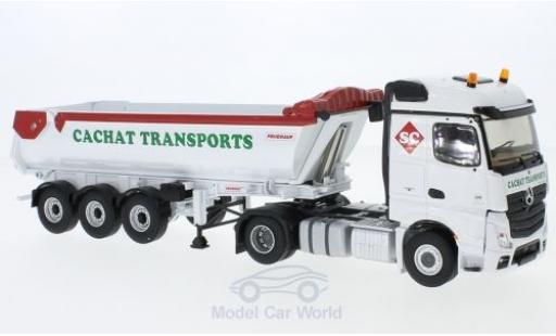 Mercedes Actros 1/43 Eligor 2 Cachat Rundmulden-Sattelzug modellautos