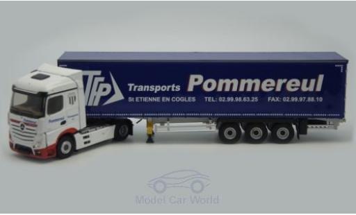 Mercedes Actros 1/43 Eligor 2 Streamspace Pommereul Gardinenplanen-Sattelzug modellautos