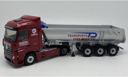 Mercedes Actros 1/43 Eligor 5 Transports Delmotte Muldenkippersattelzug modellautos