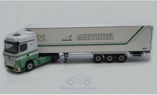 Mercedes Actros 1/43 Eligor 2 Bigspace Gauthier (F) Kühlkoffer-Sattelzug modellautos