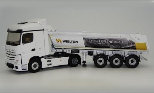 Mercedes Actros 1/43 Eligor 2 Streamspace Wielton Kippmulden-Sattelzug modellautos