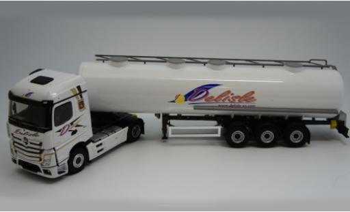 Mercedes Actros 1/43 Eligor 5 Streamspace Transports Delisle Tank-Sattelzug modellautos