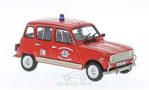 Renault 4 1/43 Eligor TL SDIS Frankreich mit Figur ohne Vitrine modellautos