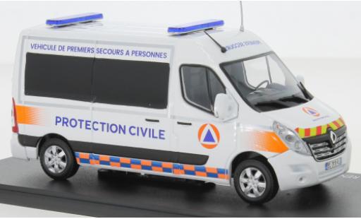 Renault Master 1/43 Eligor Kasten Premiers Secours - Protection Civile 2014 modellautos