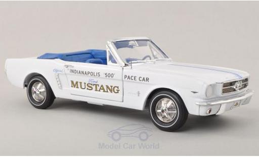 Modellautos Ford Mustang 1/18 Ertl Cabrio Indy 500 Indianapolis 1964 Pace Car Ford Mustang 1/18 Ertl Cabrio Indy 500 Indianapolis 1964 Pace Car modellautos