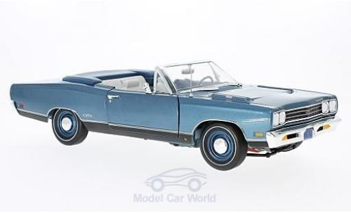 Modellautos Plymouth GTX 1/18 Ertl Cabrio mettalic blau 50th Anniversary 1969 ohne Vitrine Plymouth GTX 1/18 Ertl Cabrio mettalic blau 50th Anniversary 1969 ohne Vitrine modellautos