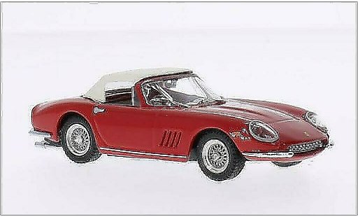 Ferrari 275 GTB 1/43 Best Spyder N.A.R.T. rot/beige 1967 modellautos