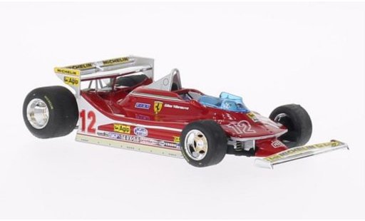 Ferrari 312 T4 1/43 Brumm No.12 GP Monaco 1979 modellautos