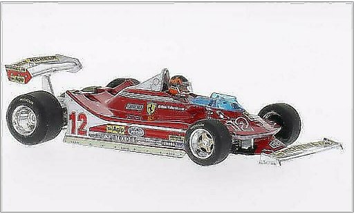 Ferrari 312 T4 1/43 Brumm No.12 Scuderia GP Holland 1979 modellautos