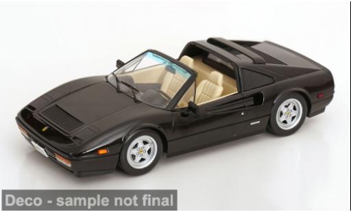 Modellautos Ferrari 328 GTS schwarz 1985 US-Version Miami Vice 1/18 KK Scale