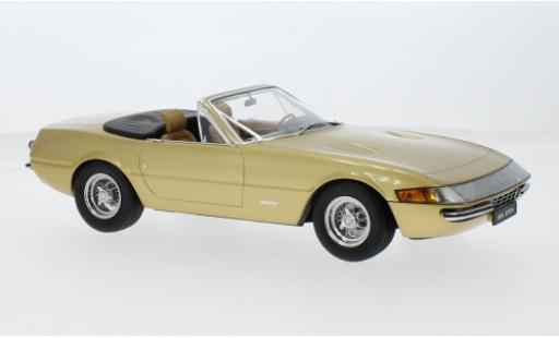 Ferrari 365 1/18 KK Scale GTS/4 Daytona Spider beige 1969 1:18 modellautos