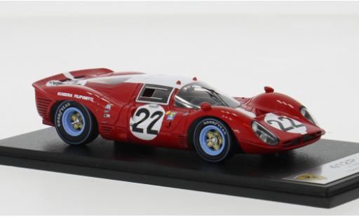 Ferrari 412 1/43 Look Smart P 24h Le Mans 1967 #22 J.Guichet/H.Müller 1:43 modellautos
