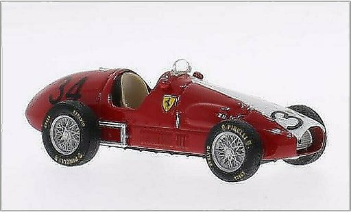 Ferrari 500 F2 1/43 Brumm No.34 Scuderia Svizzera Espadon GP Deutschland 1953 modellautos