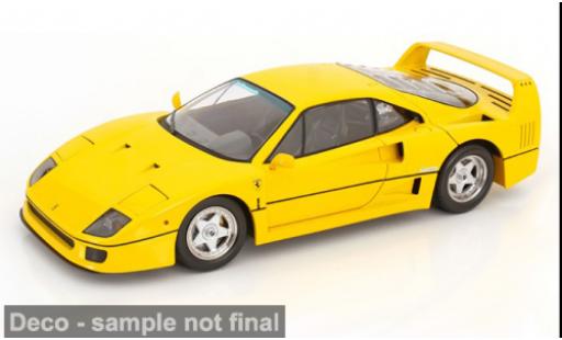 Ferrari F40 1/12 KK Scale gelb 1987 1:12 modellautos