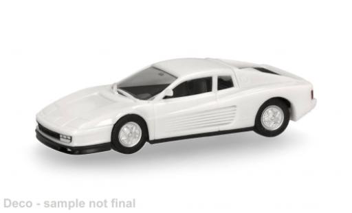 Ferrari Testarossa 1/87 Herpa weiss 1:87 modellautos