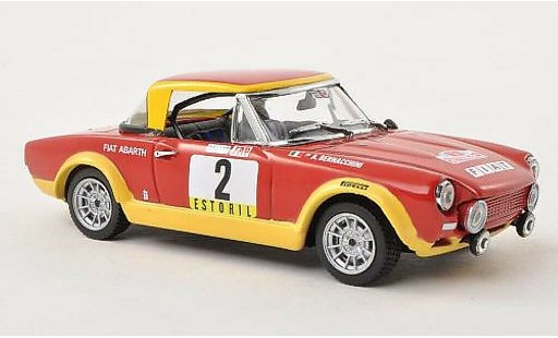 Fiat 124 Abarth 1/43 Vitesse No.2 Rally Portugal 1974 /A.Bernacchini modellautos