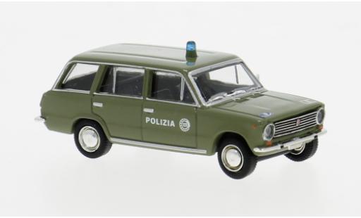 Fiat 124 1/87 Brekina Familiare 1966 Polizia 1:87 modellautos