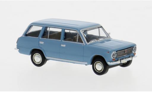 Fiat 124 1/87 Brekina Familiare blau 1966 1:87 modellautos