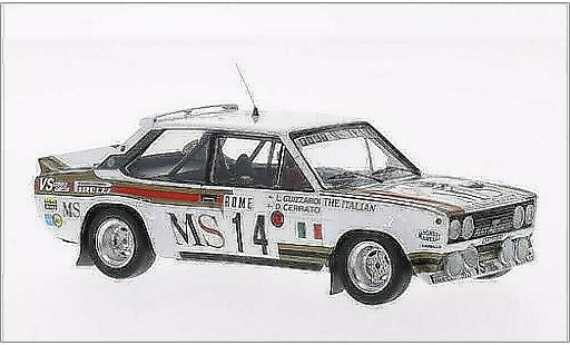 Fiat 131 Abarth 1/43 Trofeu No.14 MS Team MS Rallye WM Rallye Monte-Carlo 1981 /L.Guizzardi modellautos