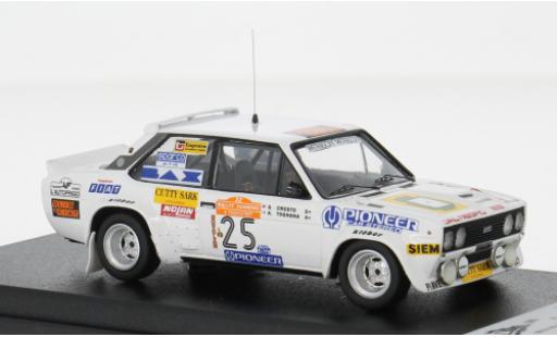 Fiat 131 1/43 Trofeu Abarth Rally San Remo 1980 #25 T.Tognana/S.Cresto 1:43 modellautos
