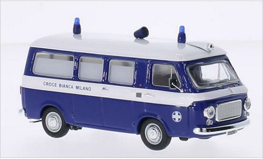 Fiat 238 Ambulanza 1/43 Rio Croce Bianca Milano 1973 modellautos