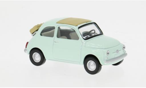 Modellautos Fiat 500 F blau 1965 1/43 Norev