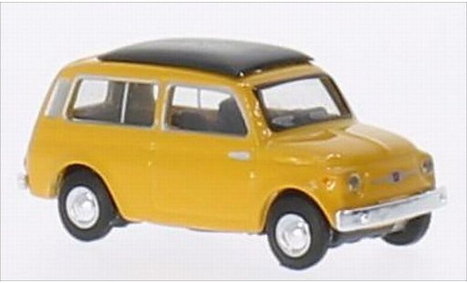 Fiat 500 Giardiniera 1/87 Schuco Giardinera gelb modellautos