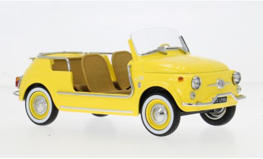 Fiat 500 1/18 Norev Jolly gelb 1965 1:18 modellautos