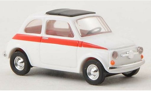 Fiat 500 Sport 1/87 Busch weiss 1965 modellautos
