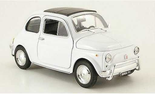 Fiat 500 Classique 1/24 Welly weiss modellautos