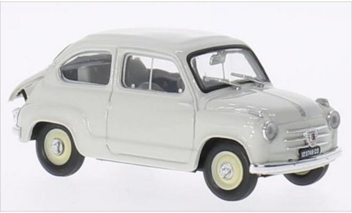 Fiat 600 Berlina 1/43 Brumm grau 1956 modellautos