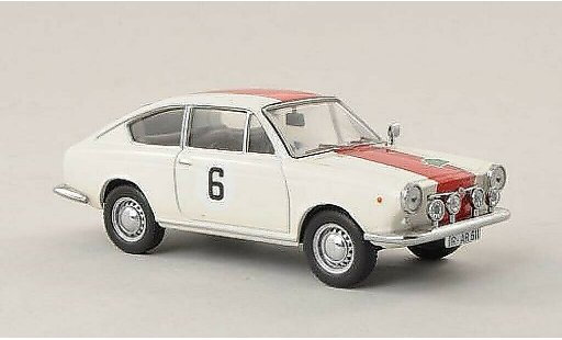 Fiat 850 Coupe 1/43 IXO No.6 Rally Bavaria 1968 modellautos
