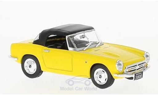 Modellautos Honda S800 1/43 First 43 Models gelb RHD 1966 geschlossen Honda S800 1/43 First 43 Models gelb RHD 1966 geschlossen modellautos