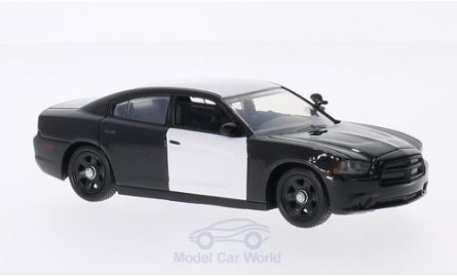 Modellautos Dodge Charger 1/43 First Response undekoriertes Polizeifahrzeug schwarz/weiss 2012 mit Zubehör Dodge Charger 1/43 First Response undekoriertes Polizeifahrzeug schwarz/weiss 2012 mit Zubehör modellautos