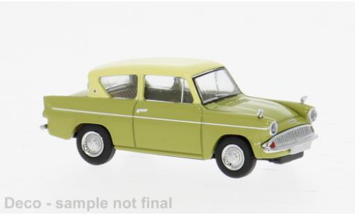 Ford Anglia 1/87 Brekina gr&uuml;n/beige 1959 1:87 modellautos